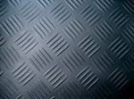 checker rubber mat